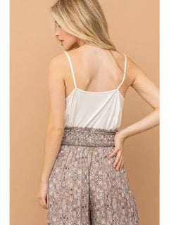 Cowl Neck Camisole Top