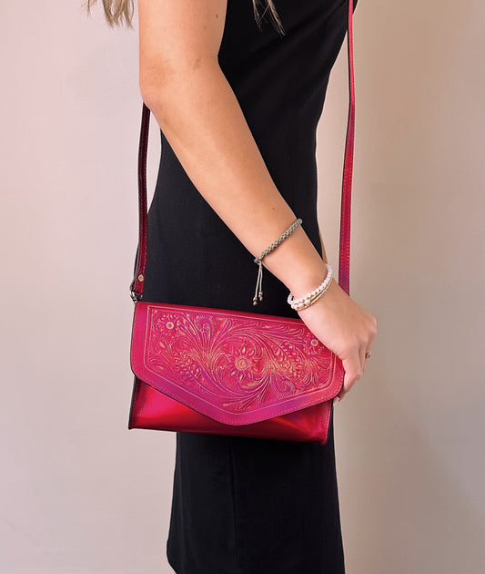 Pink Clutch Purse