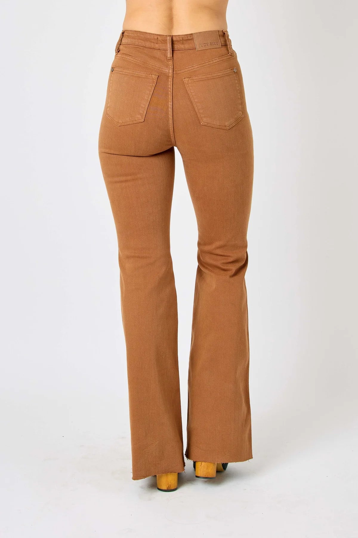 Tummy Control Judy Blue Flare in Brown