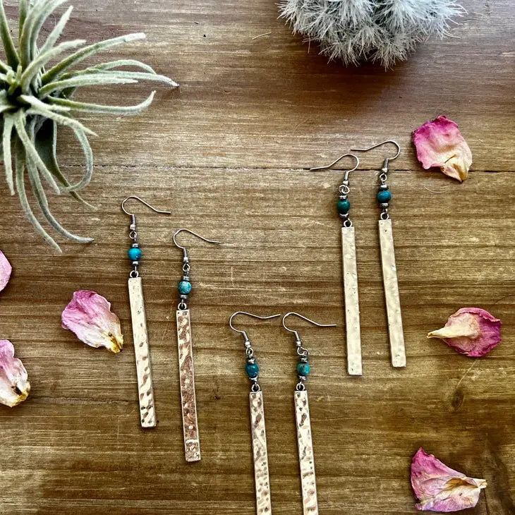 Authentic Turquoise Earrings *MULTIPLE COLORS*