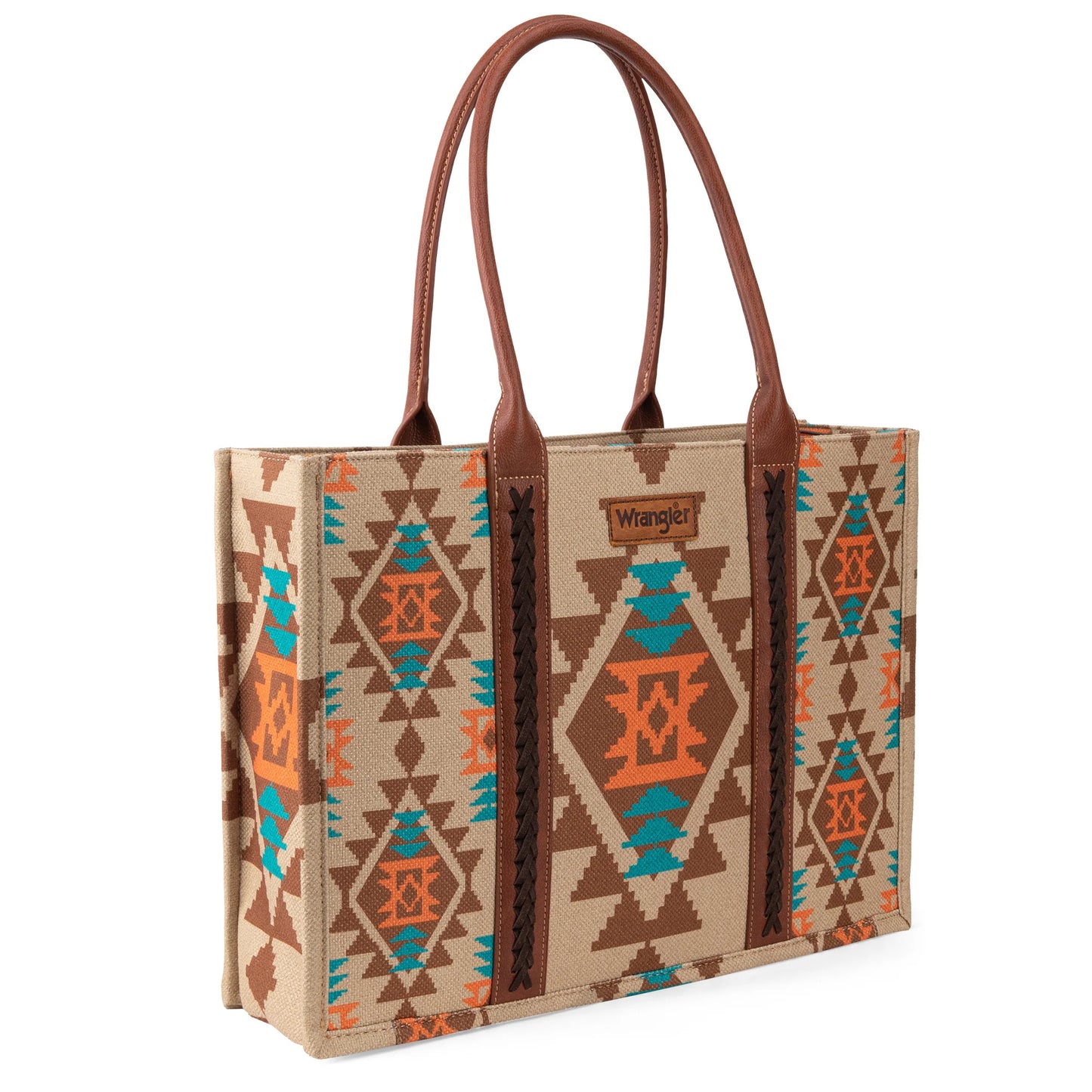 Wrangler Aztec Print Large Tote
