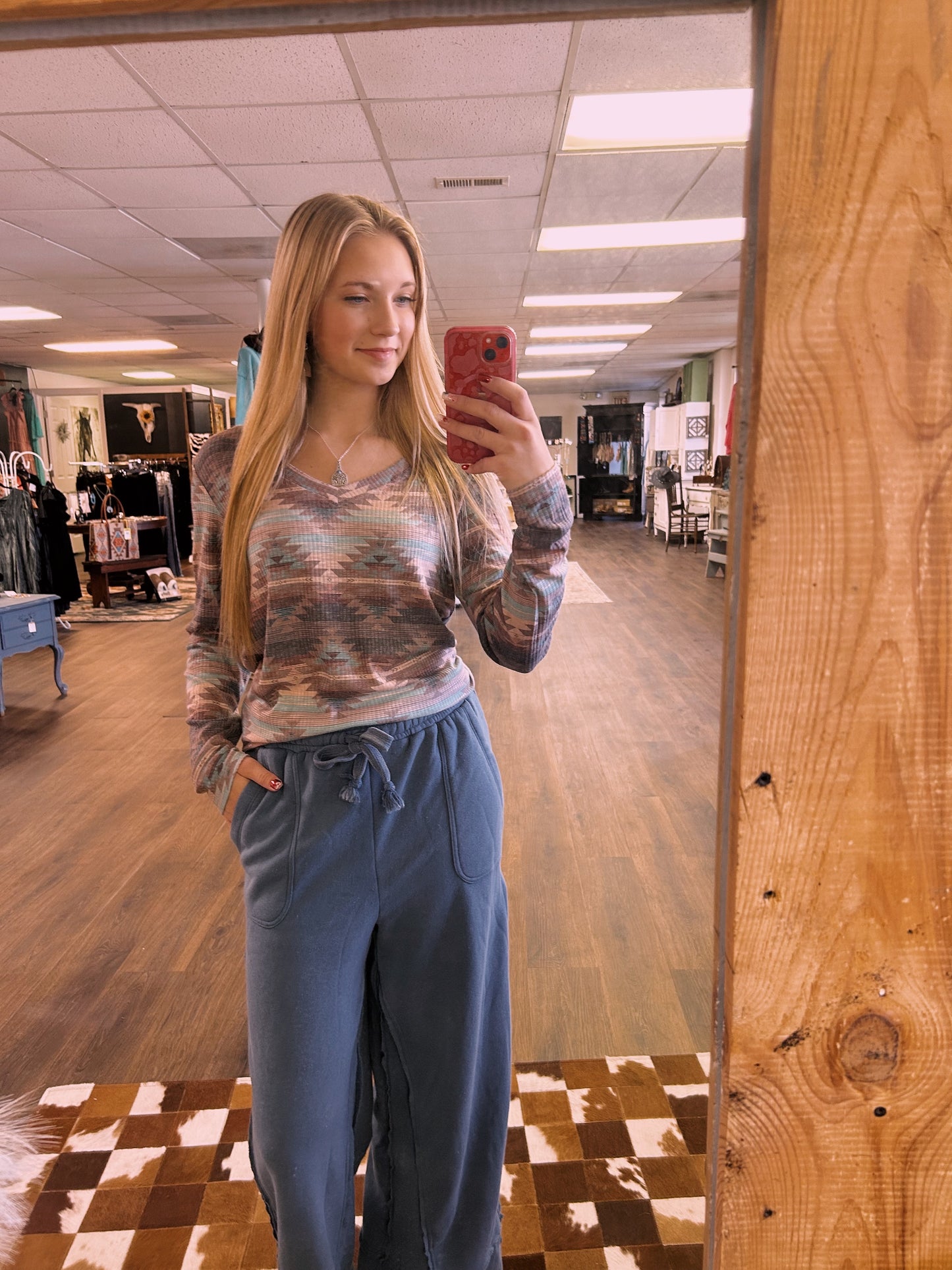 Super Soft Acid Wash Wide Leg