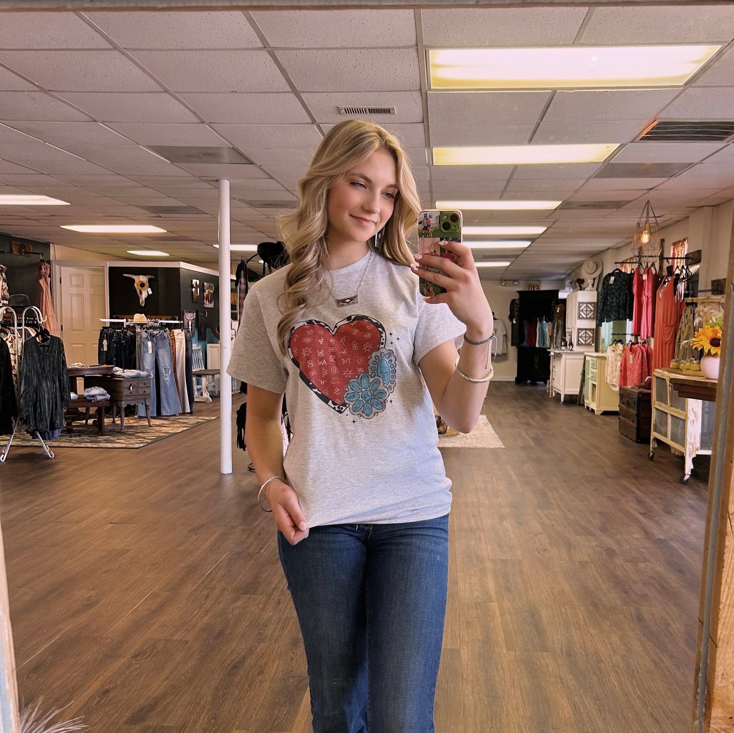 Branded Heart Graphic Tee