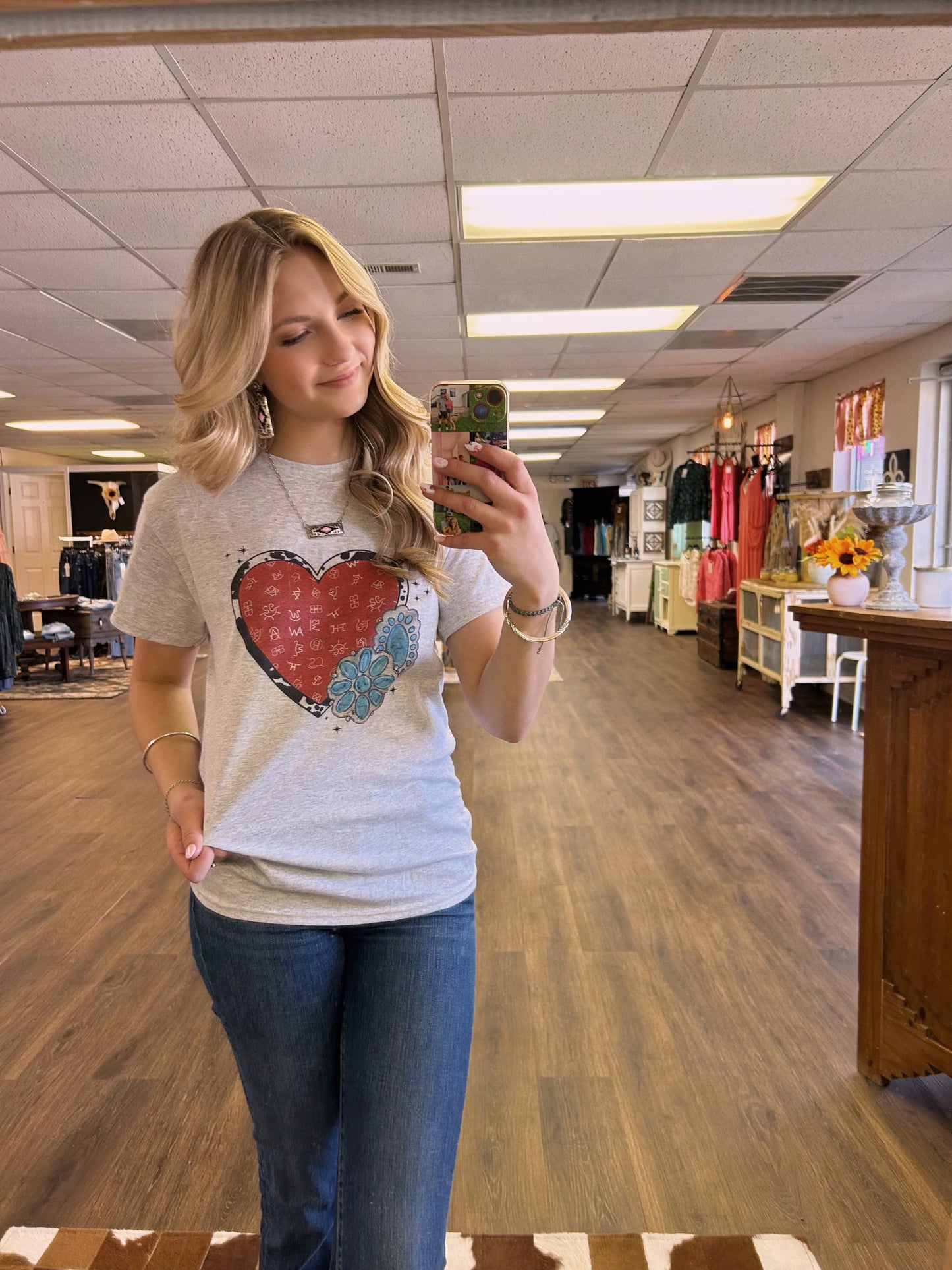 Branded Heart Graphic Tee