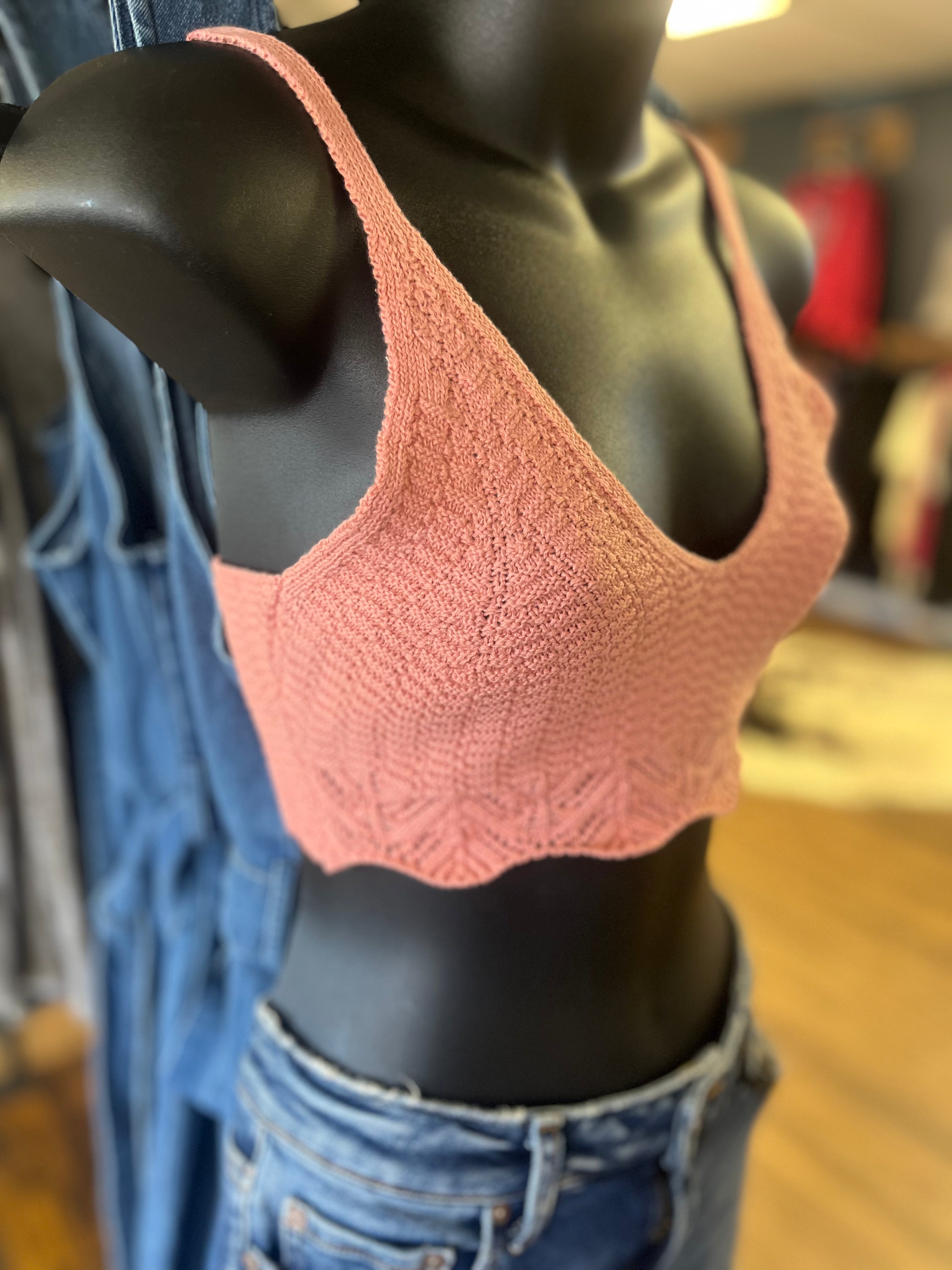 Crochet Bralettes. *2 COLORS Available* – The Vintage Sunflower Boutique