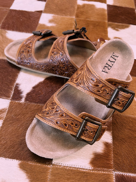 Myra Falling Feather Sandals