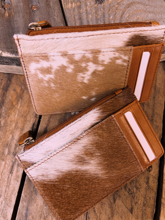 Myra Cowhide Card Holder