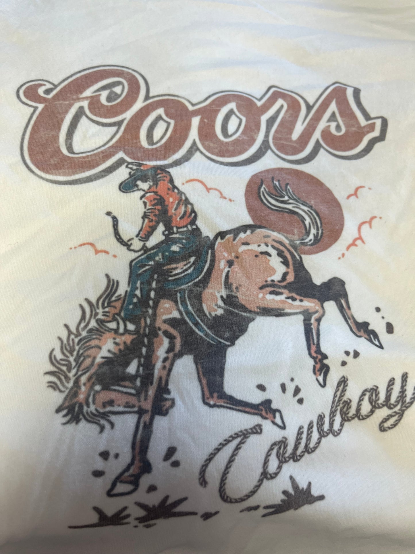 Coors Cowboy shirt