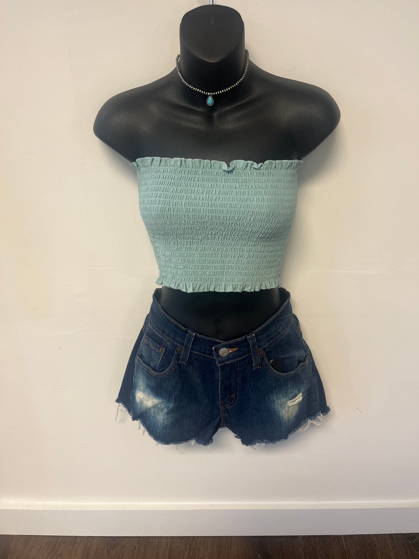 Smoked Tube Top. 2 COLORS AVAILABLE
