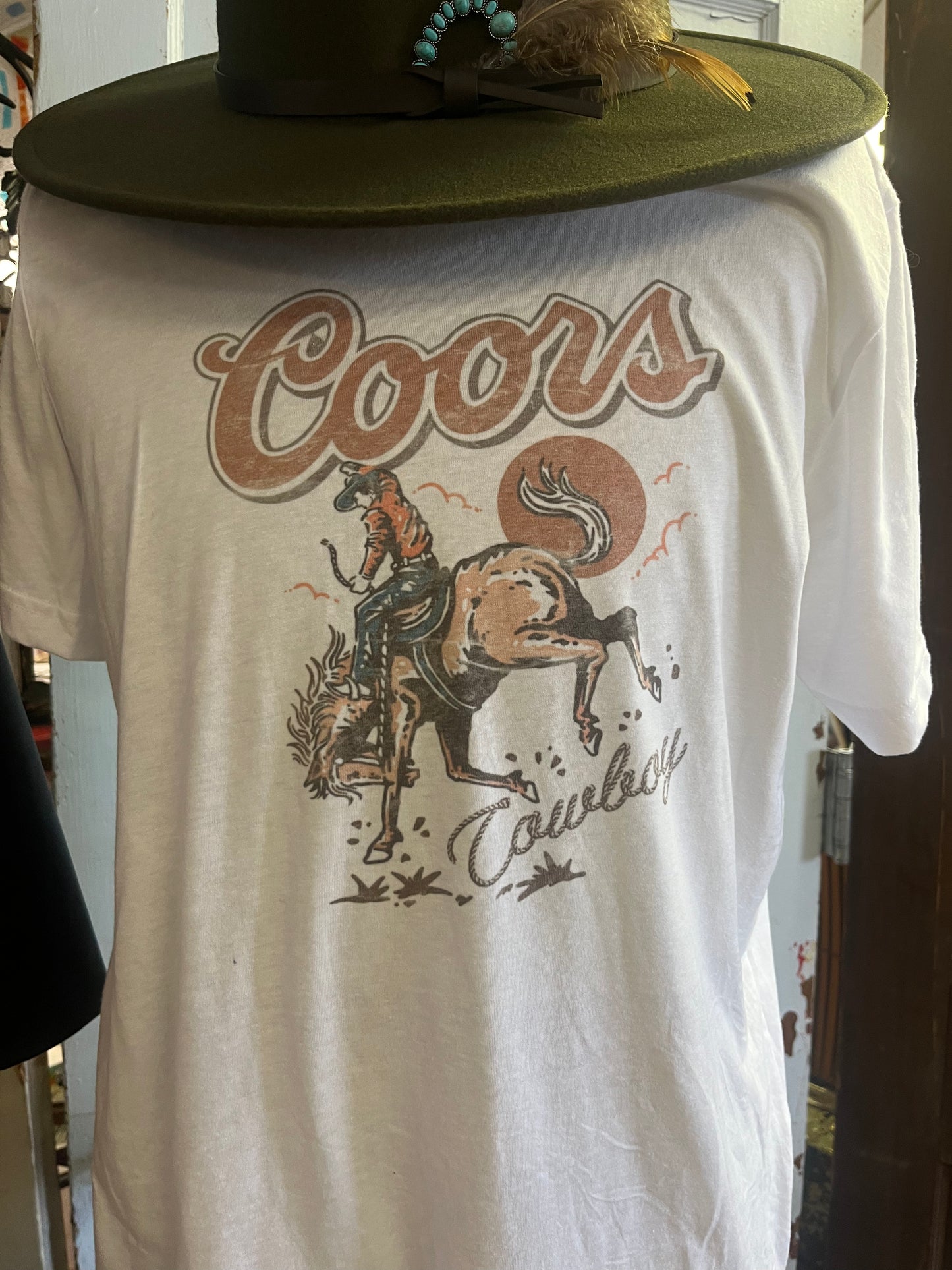 Coors Cowboy shirt
