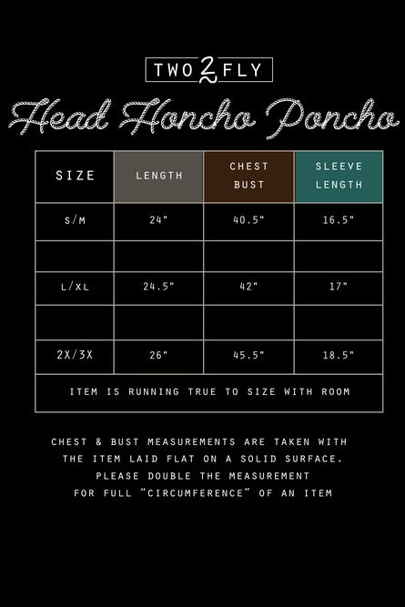 Head Honcho Poncho