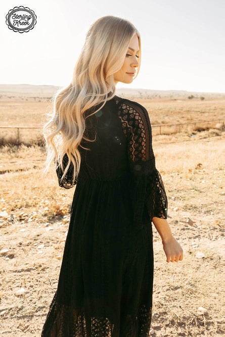 Victorian Lace Maxi Dress